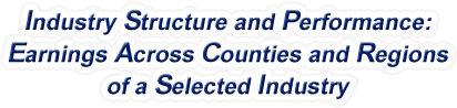 Kentucky - Earnings Across Counties and Regions of a Selected Industry
